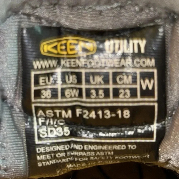 KEEN Women’s Utility Steel Toe ESD Work Shoe - Picture 7 of 7